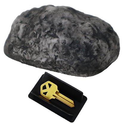 Hide A Spare Key Outside Fake Rock